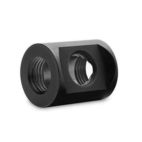 EKWB EK-Quantum - Coupleur de raccordement 3 ports femelles G1/4'' noir - Laiton usiné CNC_0