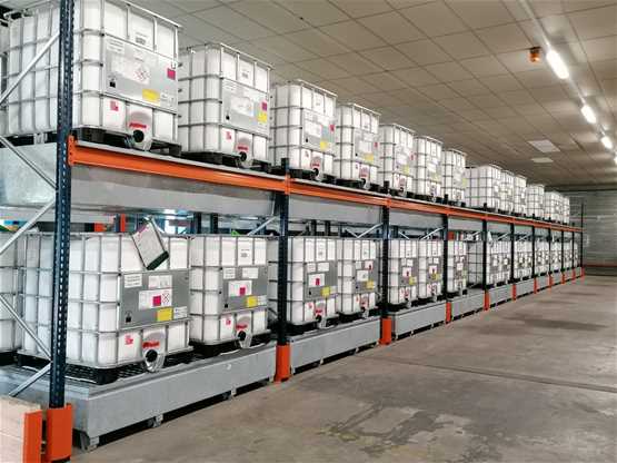 Bac de rétention 1000 litres pour racks de stockage - MCC1000-C_0