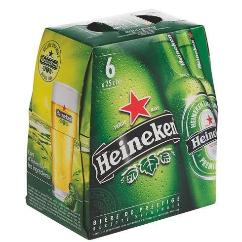 BIÈRE HEINEKEN 25 CL - CARTON DE 24 - HEINEKEN