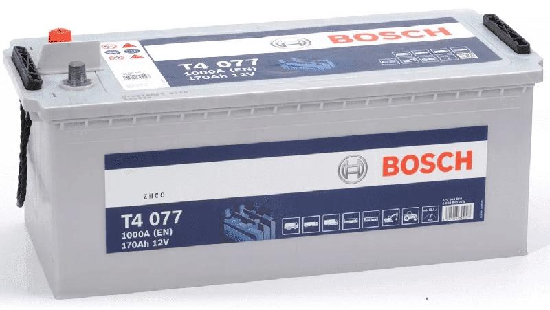 BOSCH - Batterie poids lourd 12V 170 Ah 1000 A - Réf : 0092T40770 - Puissance fiable pour véhicules utilitaires_0