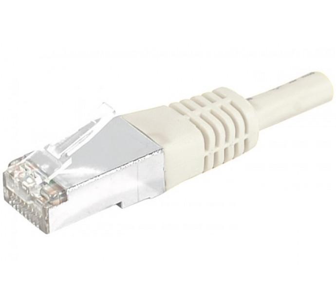 Cordon RJ45 Catégorie 6 S/FTP Gris - 1,5 m - Blindage optimal et PoE jusqu'à 30W_0