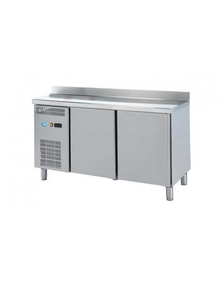 Dessertes réfrigérées en acier inox - 600 mm profondeur - DSX 600 2P GL/G (SD)_0