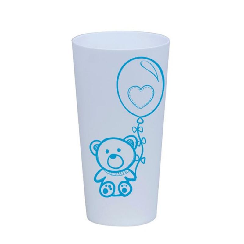 Gobelet réutilisable Garry 50 cl givré - Gobelets réutilisables personnalisés_0