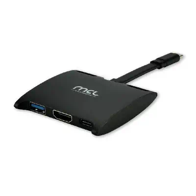 MCL MD1B99AUSB3C559 station d'accueil USB 3.2 Gen 1 (3.1 Gen 1) Type-A Noir_0