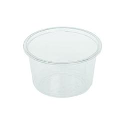 Naturesse Pots deli PLA ø 12,1 x 3,5 cm - 240 ml (1000 unités) - transparent plastique 16404-PV_0