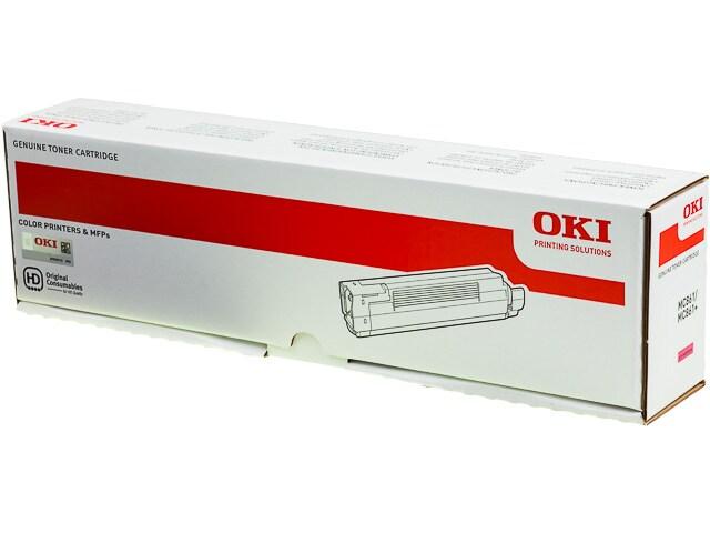 OKI MC861 Magenta Cartouche de TONER original - 44059254 - violet 000000120044440452_0