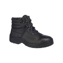 Portwest - Chaussures de sécurité montantes PROTECTOR PLUS S3 HRO Noir Taille 44 - 44 noir matière synthétique 5036108365388_0
