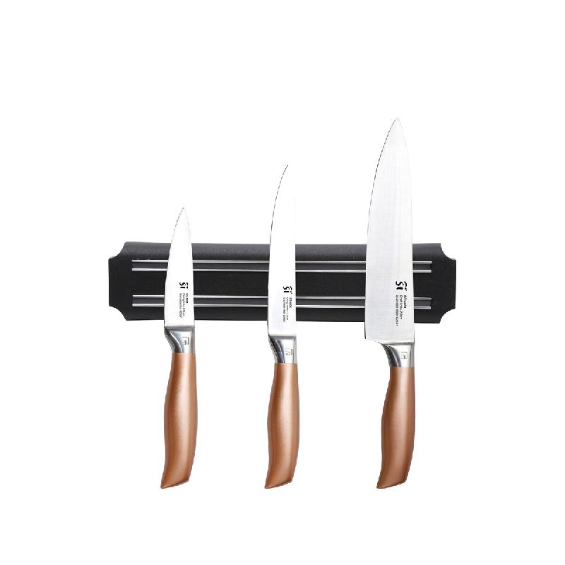 San Ignacio - Jeu de Couteaux 4Pcs en Acier Inoxydable Cuivre - multicolore inox Q4251_0