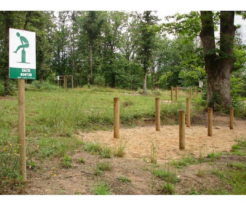 Saute-moutons en bois pour parcours de santé - STMTBSPS-CI01_0