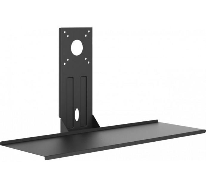 Support plateau clavier-souris pour bras LCD - Compatible VESA 75/100 - Pour écrans 13'' à 27'' - Largeur 65cm - Charge max 2kg_0