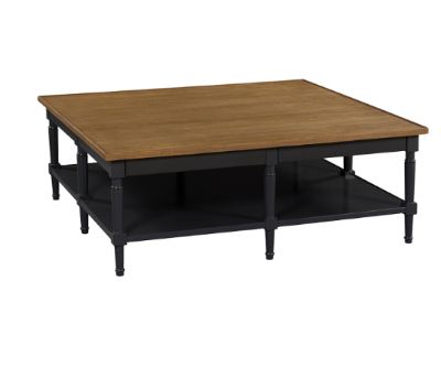 Table basse collection Country Chic - Style Atelier - Chêne et Hêtre - Réf. GU005, GU006, GU008_0