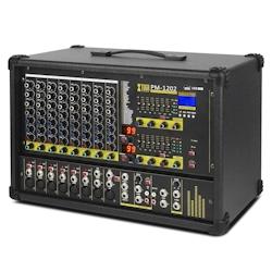 Table De Mixage Puissante 900W 10 Canaux Avec Processeur Multi-FX Et DSP Noir YONIS - noir 3615616946122_0