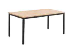 Table rectangle carelie - 160 x 80 - t6_0