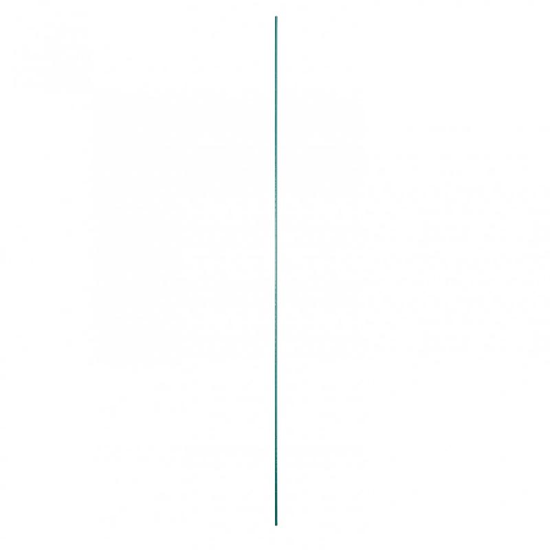 Barre de tension verte - Fixation pour clôture - Acier galvanisé - Hauteur 105 cm_0