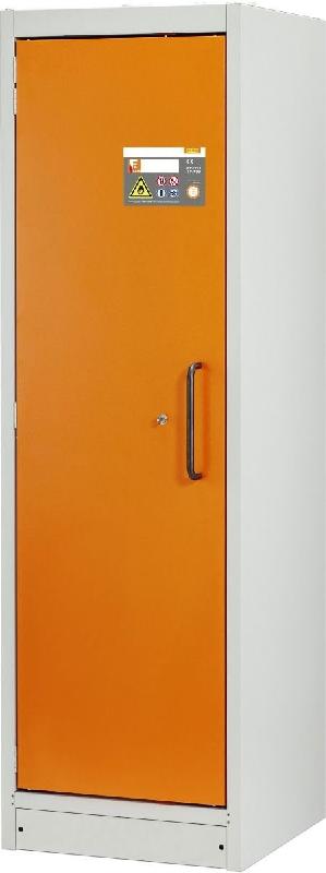 Armoire anti-feu PROline 6/20 F90, 1 porte gauche orange, 5 tiroirs - CEMO - 12019_0