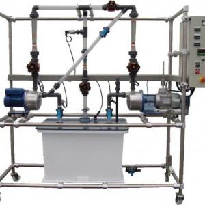 Banc d'étude de pompe centrifuge série / parallèle - ps73_0