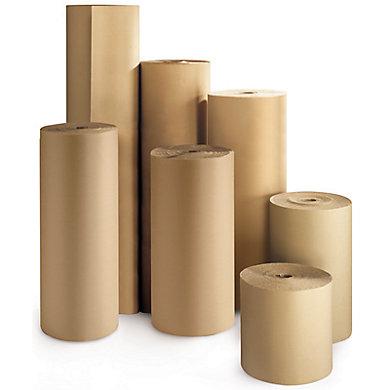 Carton ondulé simple face 420 g/m² - Résistant et idéal pour l'emballage, protection et calage_0