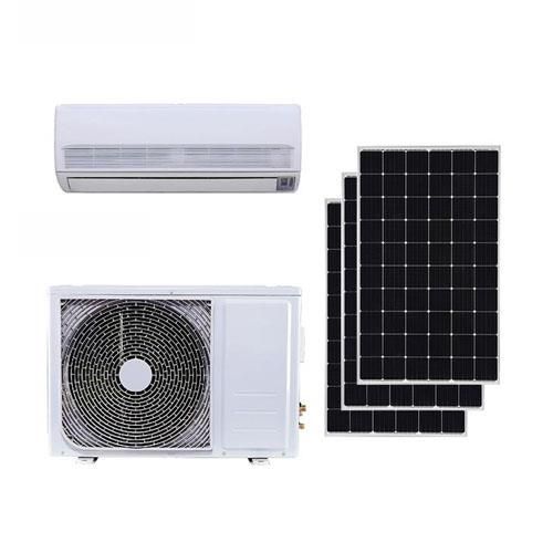 Climatiseur solaire hybride AC/DC - Jiaxing New Light Solar Power Technology - SEER 35, fonctionnement sur réseau et panneaux solaires_0
