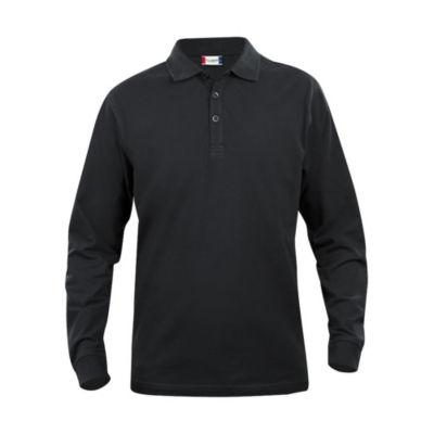 Clique polo ml homme noir xs_0