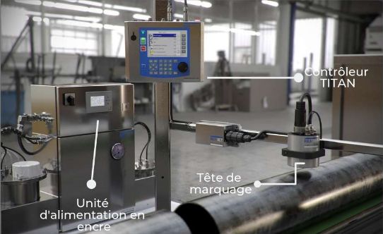 Dod 2.0 - Marquages à jet d'encre industriel en acier inoxydable - Agicom REA JET DOD 2.0_0