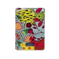 Excelsa balance de cuisine Afrika verre 21,5x1,8x15 cm multicolore - multicolore verre 67725_0