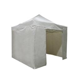 Tente pliante PRO 3x3m - Pack 4 murs - Aluminium 45mm - Polyester 380g - Norme M2 - Blanc - FRANCE BARNUMS_0