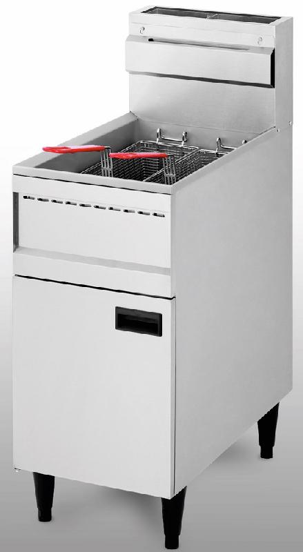 Friteuse professionnelle gaz haut rendement cuve 23 litres - FGHR-23/N_0