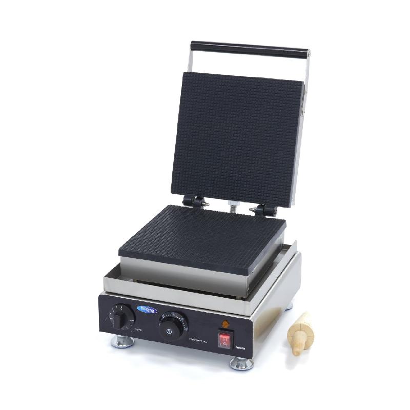 Gaufrier professionnel - Gaufres stroop - Plaques en aluminium antiadhésives - Température 50-300°C - Réf. 09374255_0