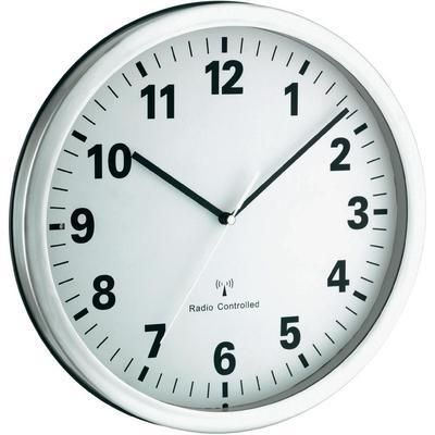 HORLOGE MURALE RADIOPILOTÉE AVEC MOUVEMENT SILENCIEUX SWEEP TFA 60.3505 (Ø X P) 30 CM X 4.5 CM