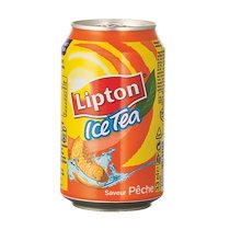 LIPTON ICE TEA PÊCHE PÊCHE CANETTE 33 CL - CARTON DE 24