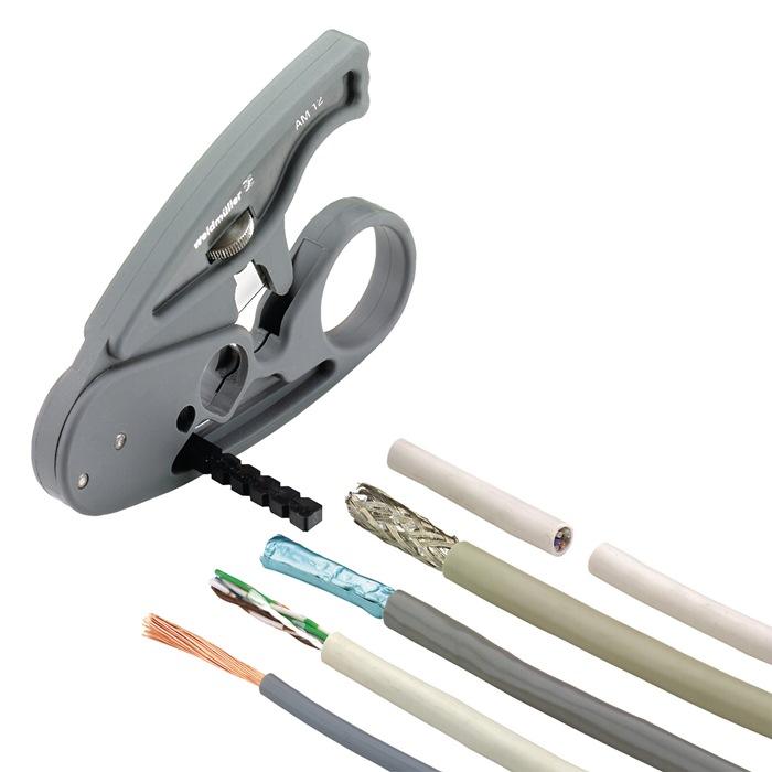 Outil à dégainer AM 12 - longueur 97 mm - plage de travail 0,5 à 12,5 mm - câble cuivre jusqu'à 4 mm² - WEIDMÜLLER_0