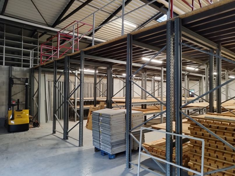 Plateforme de stockage sur rayonnage d'une  capacité de 250 Kg/m² jusqu'à 1000 Kg/m²   selon vos besoins_0