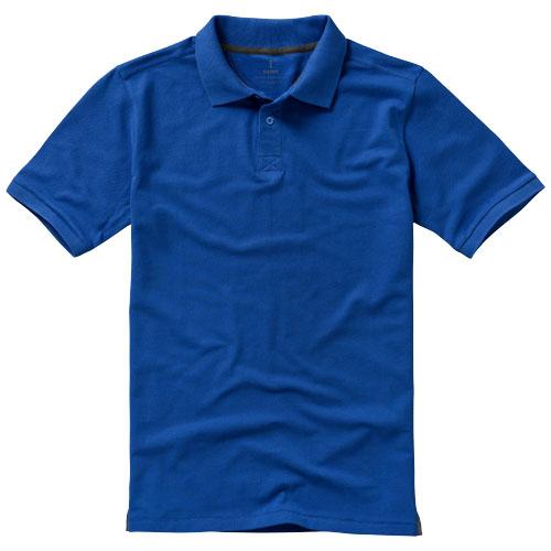 Polo manches courtes pour homme Calgary - 100% coton - 200 g/m² - Col et poignets en tricot plat_0