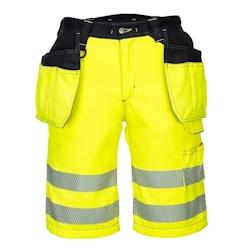 Portwest - Bermuda de travail HV PW3 Jaune Taille 52 - 52 5036108315086_0