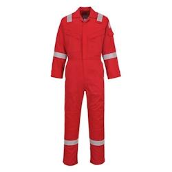 Portwest - Combinaison de travail antistatique super légère spécial été Rouge Taille M - M rouge textile 5036108213184_0