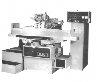 Rectifieuse plane JUNG - Course 600x250x360mm - Meule Ø200mm - Variateur de broche - Visualisation Heidenhain 2 axes_0
