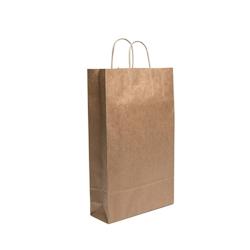 Sac Kraft 3 bouteilles poignées torsadées CEPAGE Ecru ( par 50 ) - 5060388472085_0