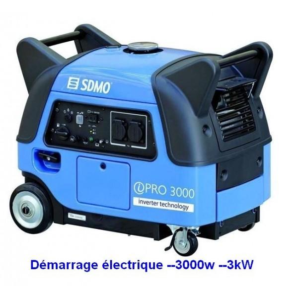 SDMO GROUPE ÉLECTROGÈNE PRO 3KW INVERTER PRO 3000E