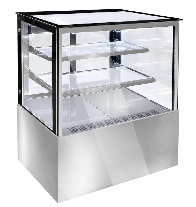 Vitrine réfrigérée de présentation avec service arrière 120 cm (gaz écologique r290a)_0