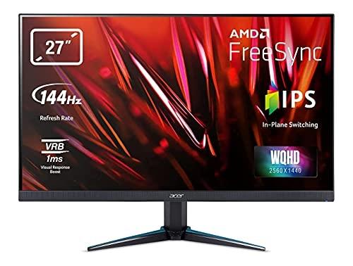 ACER VG270UP MONITEUR DE GAMING 27'' WQHD 144 HZ DP/HDMI2, 70 HZ HDMI1_0