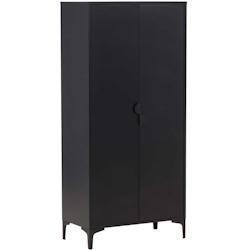 Armoire 2 portes en métal Piring noir Venture Home - noir 7340220835529_0