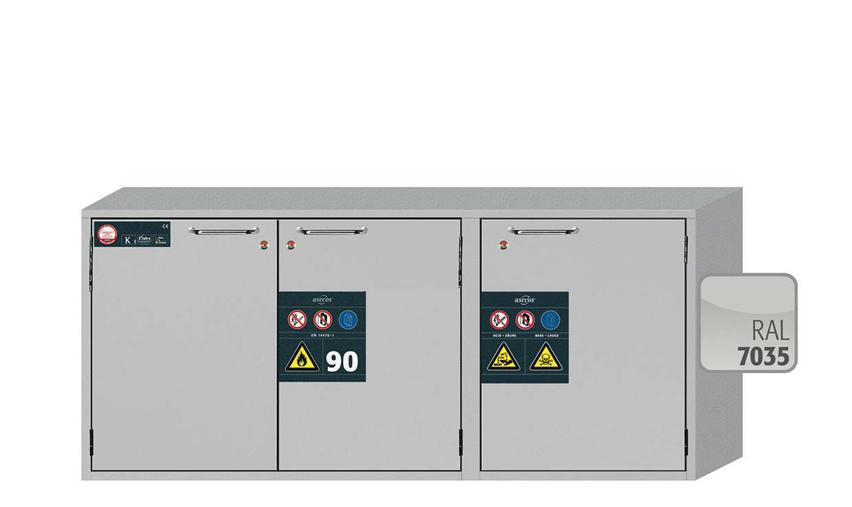 Armoire de sécurité combinée K-UB-90 modèle K90.060.140.050.UB.3T - Réf 30377-001-33847_0