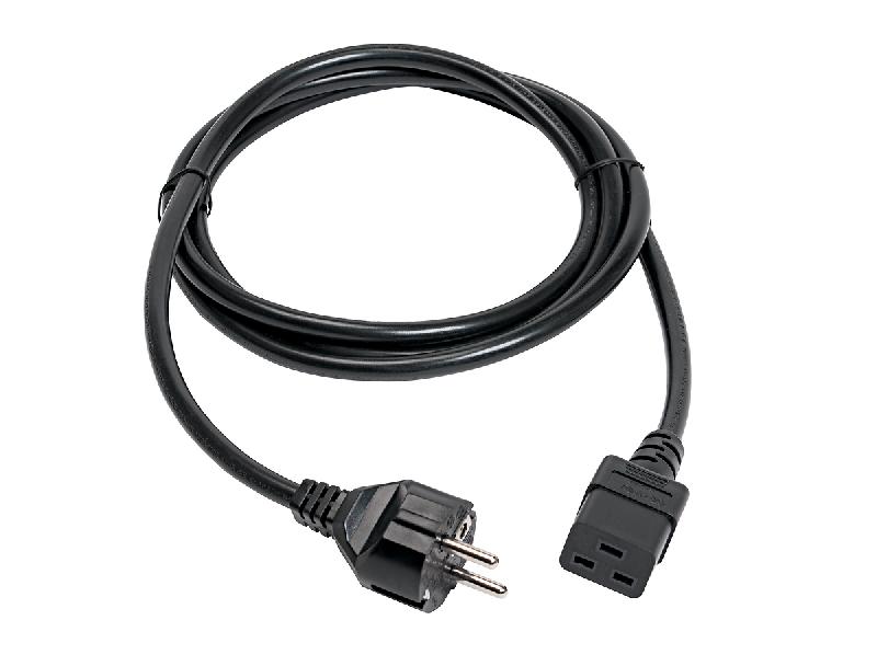 CHAUVIN ARNOUX - Cordon d'alimentation secteur 2P+T EU/Schuko de type C19 pour contrôleur machine CA 6160_0