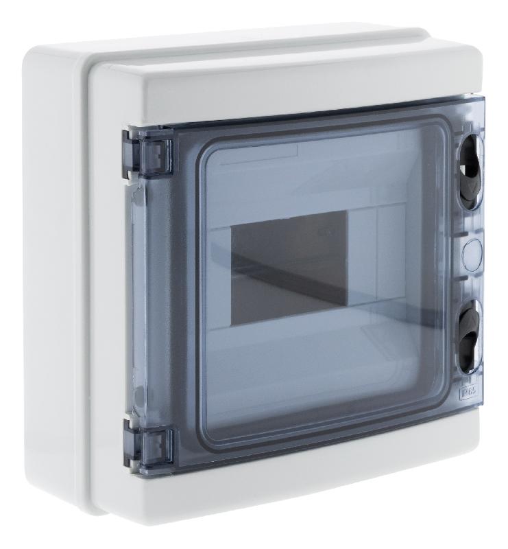 Coffret étanche IP65 12 modules avec accessoires - 1 rangée - Zenitech_0