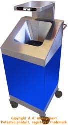 Collecteur de déchets roulant intelligent The Mip - ouverture automatique et thermoscellage_0