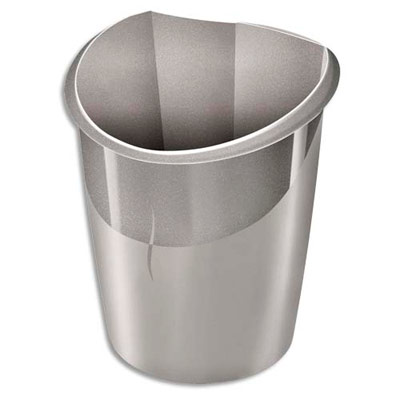 CORBEILLE A PAPIER ISIS EN POLYPROPYLENE -  COLORIS TAUPE