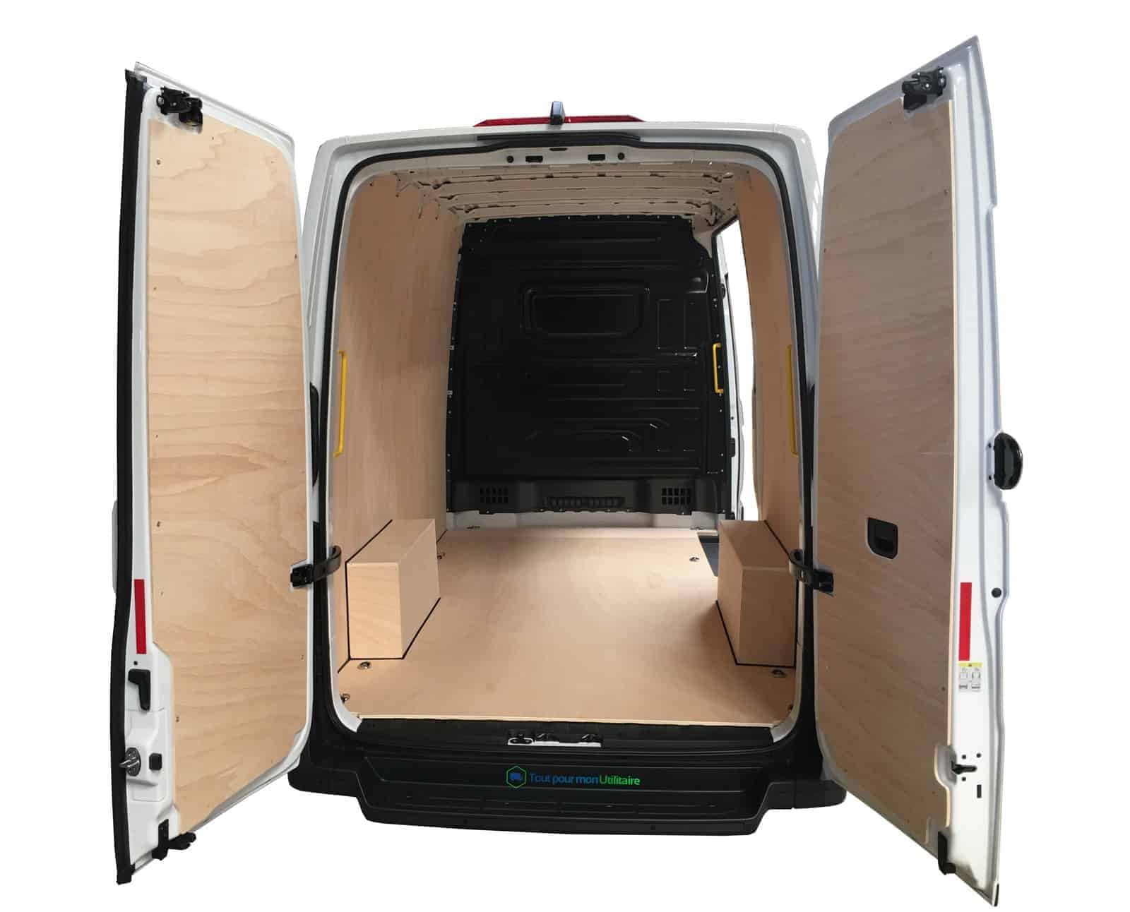 Crafter 2017+ l3h2 - kit d'habillage pour véhicule utilitaire intérieur bois_0