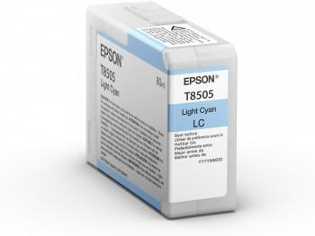 Epson cartouche d'encre light cyan pour traceur sc-p800 - 80 ml (c13t850500)_0