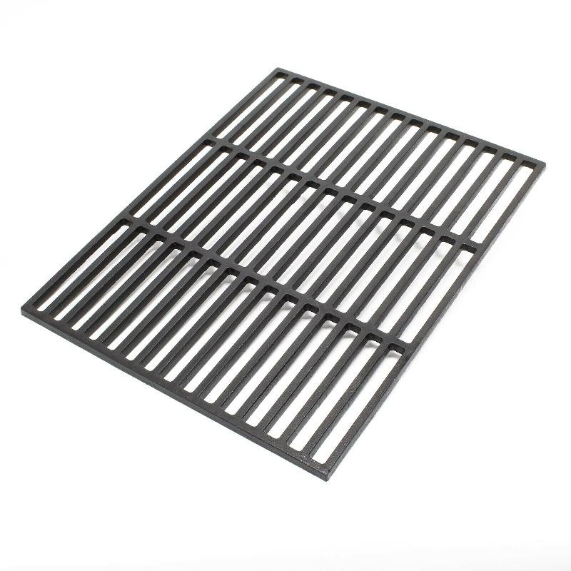 GRILLE EN ACIER INOXYDABLE CARRÉE 45 X 35 CM GRILLE FONTE 16_0001854_0