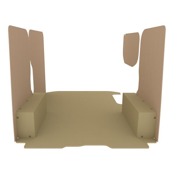 Habillage bois natural K2 aggloméré + MDF / Portes arrière incluses_0
